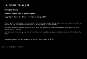 La Deuda de Ollie – Juego